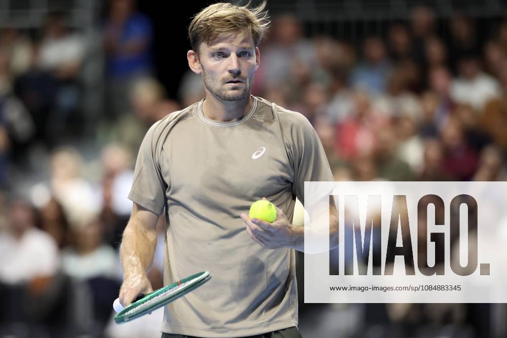 Goffin v Michelsen BNP Paribas Fortis European Open Tennis - 22 10 2026 BRUSSELS, BELGIUM - OCTOBER 22 : David Goffin (BEL) playing against Alex Michelsen (USA) during the BNP Paribas Fortis European Open Round of 16 pictured on October 22, 2026 in Brussels, Belgium, 22 10 2026 Brussels Belgium