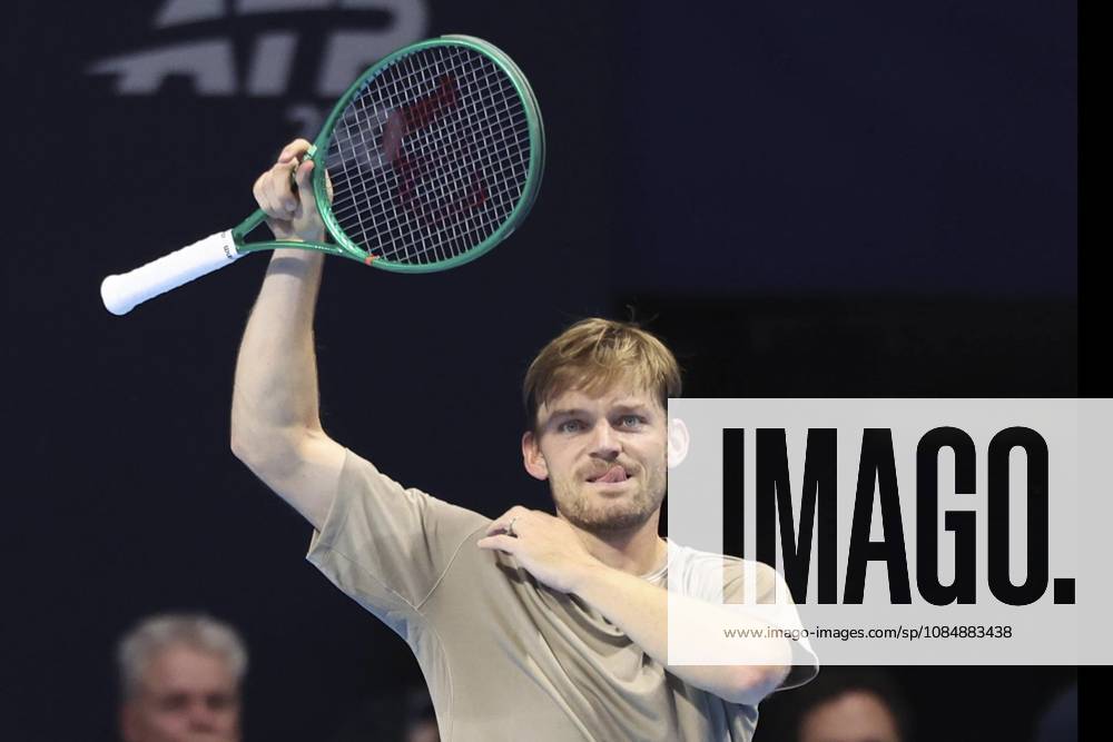 Goffin v Michelsen BNP Paribas Fortis European Open Tennis - 22 10 2026 BRUSSELS, BELGIUM - OCTOBER 22 : David Goffin (BEL) playing against Alex Michelsen (USA) during the BNP Paribas Fortis European Open Round of 16 pictured on October 22, 2026 in Brussels, Belgium, 22 10 2026 Brussels Belgium