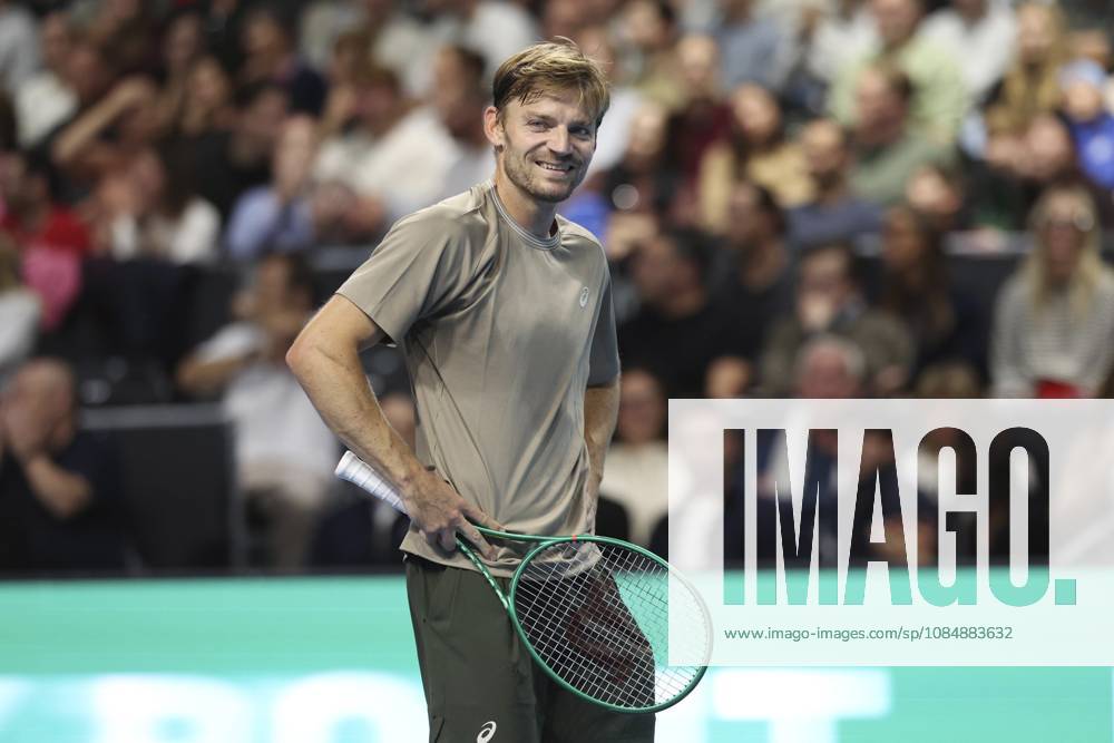 Goffin v Michelsen BNP Paribas Fortis European Open Tennis - 22 10 2026 BRUSSELS, BELGIUM - OCTOBER 22 : David Goffin (BEL) playing against Alex Michelsen (USA) during the BNP Paribas Fortis European Open Round of 16 pictured on October 22, 2026 in Brussels, Belgium, 22 10 2026 Brussels Belgium