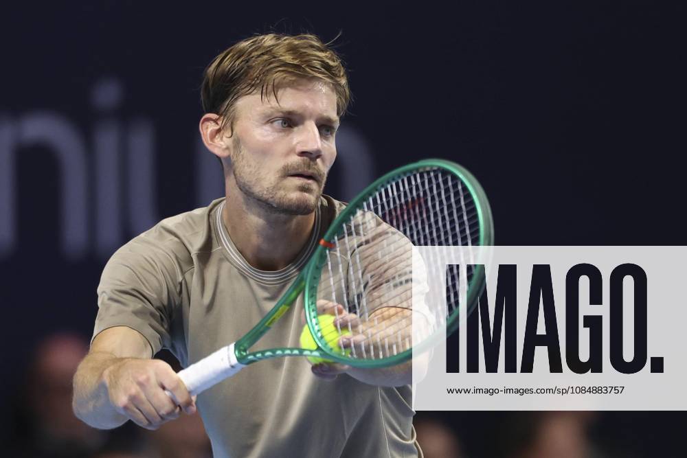 Goffin v Michelsen BNP Paribas Fortis European Open Tennis - 22 10 2026 BRUSSELS, BELGIUM - OCTOBER 22 : David Goffin (BEL) playing against Alex Michelsen (USA) during the BNP Paribas Fortis European Open Round of 16 pictured on October 22, 2026 in Brussels, Belgium, 22 10 2026 Brussels Belgium
