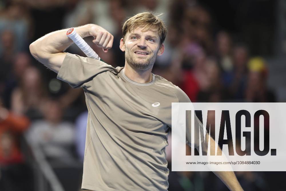 Goffin v Michelsen BNP Paribas Fortis European Open Tennis - 22 10 2026 BRUSSELS, BELGIUM - OCTOBER 22 : David Goffin (BEL) playing against Alex Michelsen (USA) during the BNP Paribas Fortis European Open Round of 16 pictured on October 22, 2026 in Brussels, Belgium, 22 10 2026 Brussels Belgium