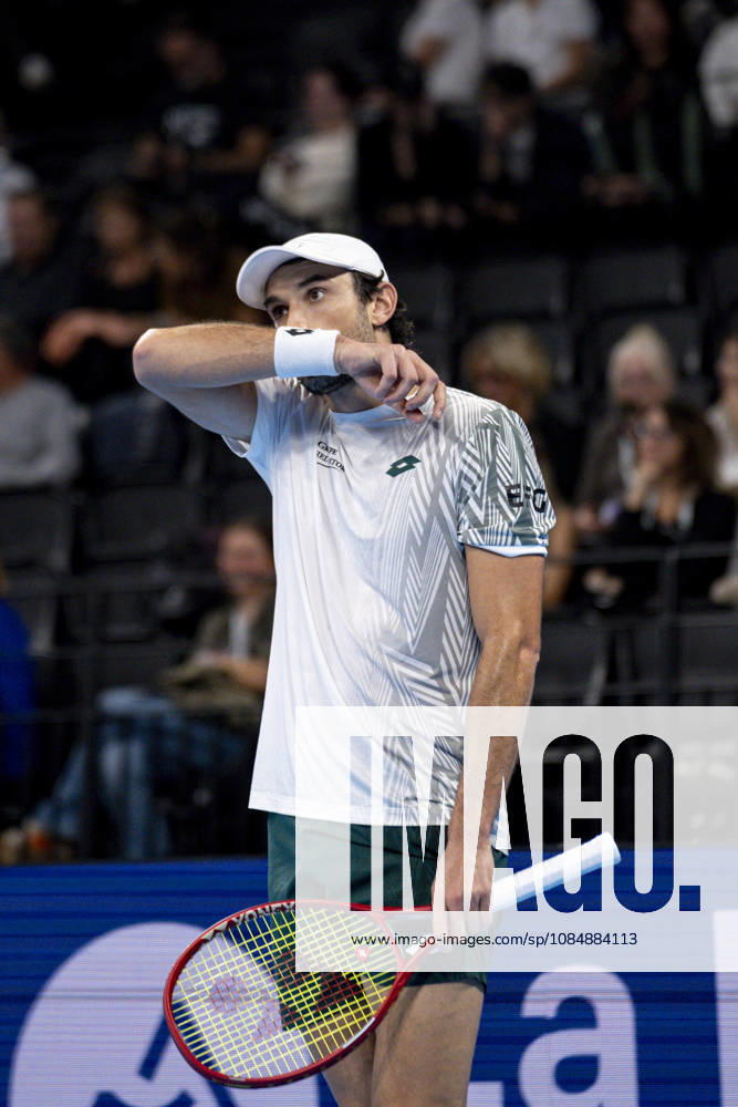 TENNIS : ATP, Tennis Herren 250 - Grand Prix Tennis AURA - Decines (France) 22 10 2026 Valentin Vacherot lost in three sets to Luca Van Assche during the tournament of the Auvergne Rhône-Alpes Grand Prix at the LDLC Arena in Décines on October 22, 2026. Photo Sandrine Thesillat PsNewZ