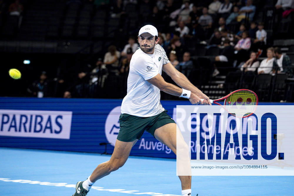 TENNIS : ATP, Tennis Herren 250 - Grand Prix Tennis AURA - Decines (France) 22 10 2026 Valentin Vacherot lost in three sets to Luca Van Assche during the tournament of the Auvergne Rhône-Alpes Grand Prix at the LDLC Arena in Décines on October 22, 2026. Photo Sandrine Thesillat PsNewZ