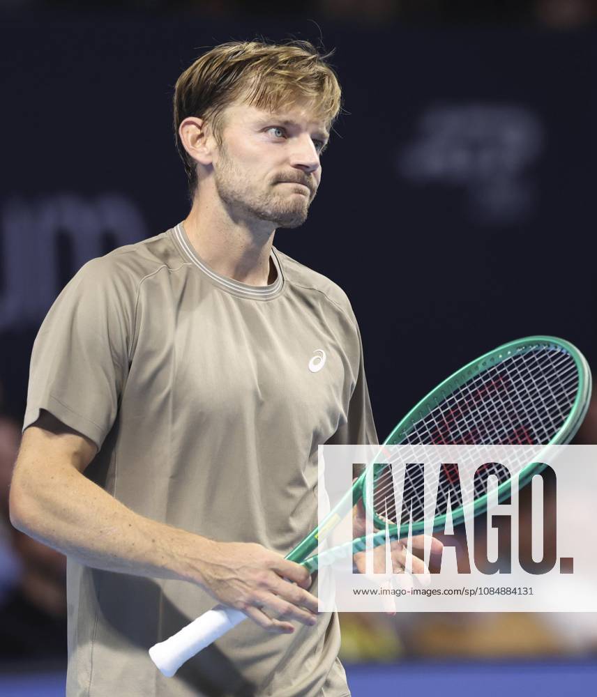 Goffin v Michelsen BNP Paribas Fortis European Open Tennis - 22 10 2026 BRUSSELS, BELGIUM - OCTOBER 22 : David Goffin (BEL) playing against Alex Michelsen (USA) during the BNP Paribas Fortis European Open Round of 16 pictured on October 22, 2026 in Brussels, Belgium, 22 10 2026 Brussels Belgium