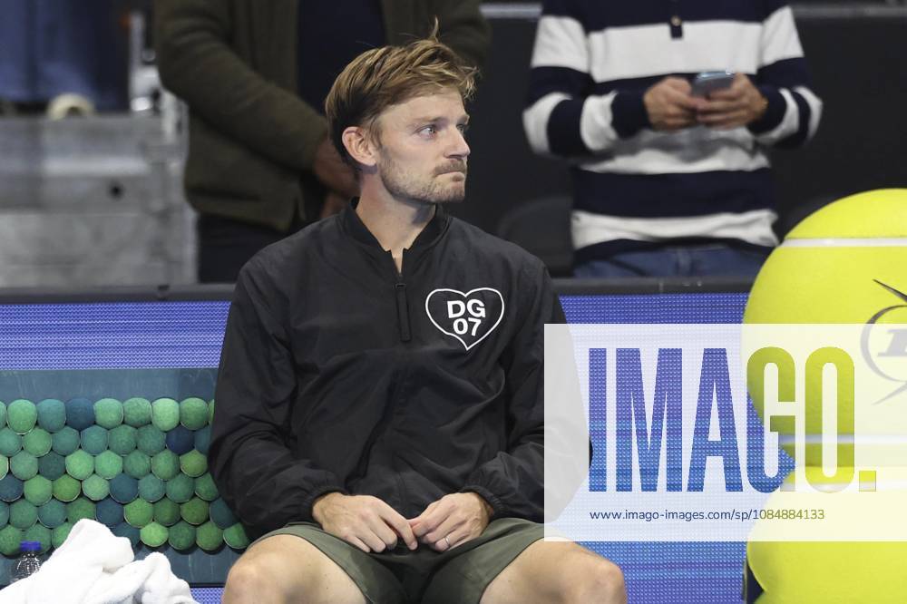 Goffin v Michelsen BNP Paribas Fortis European Open Tennis - 22 10 2026 BRUSSELS, BELGIUM - OCTOBER 22 : David Goffin (BEL) playing against Alex Michelsen (USA) during the BNP Paribas Fortis European Open Round of 16 pictured on October 22, 2026 in Brussels, Belgium, 22 10 2026 Brussels Belgium