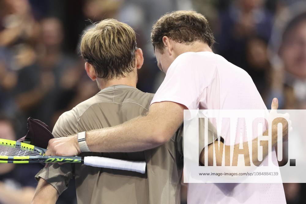 Goffin v Michelsen BNP Paribas Fortis European Open Tennis - 22 10 2026 BRUSSELS, BELGIUM - OCTOBER 22 : David Goffin (BEL) playing against Alex Michelsen (USA) during the BNP Paribas Fortis European Open Round of 16 pictured on October 22, 2026 in Brussels, Belgium, 22 10 2026 Brussels Belgium