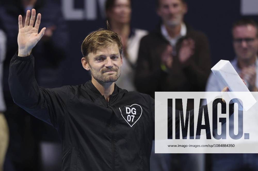 Goffin v Michelsen BNP Paribas Fortis European Open Tennis - 22 10 2026 BRUSSELS, BELGIUM - OCTOBER 22 : Last match and end of career for David Goffin (BEL) during the BNP Paribas Fortis European Open Round of 16 pictured on October 22, 2026 in Brussels, Belgium, 22 10 2026 Brussels Belgium