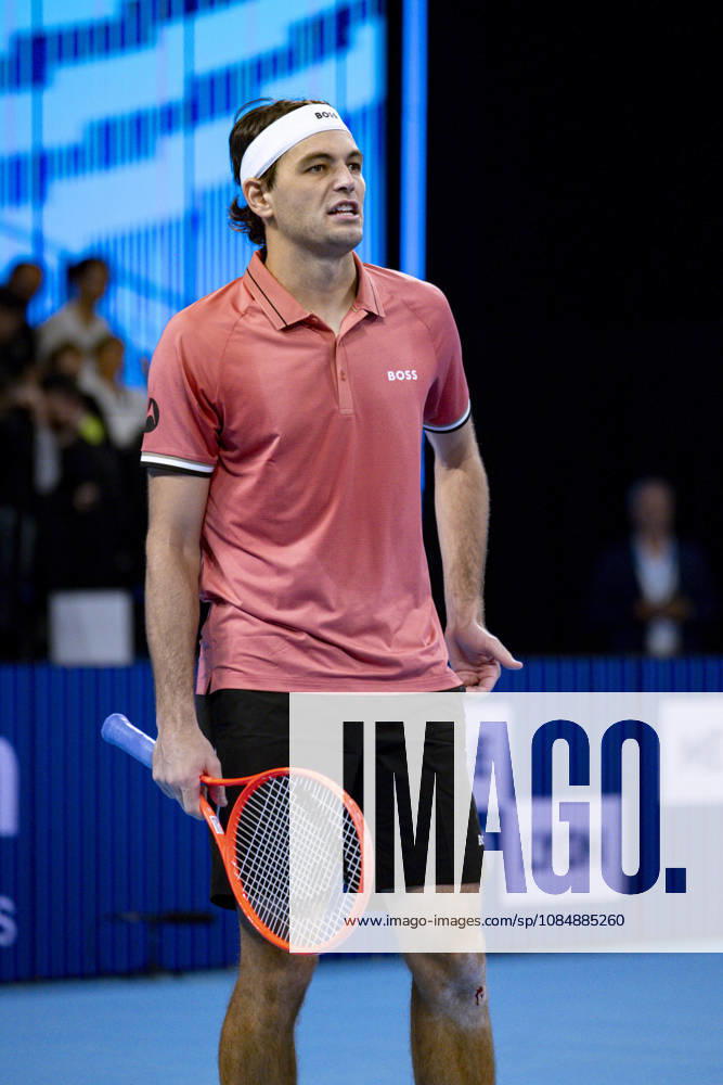 TENNIS : ATP, Tennis Herren 250 - Grand Prix Tennis AURA - Decines (France) 22 10 2026 Pierre-Hugues Herbert (FRA) vs Taylor Fritz (USA) during the tournament of the Auvergne Rhône-Alpes Grand Prix at the LDLC Arena in Décines on October 22, 2026. Photo Sandrine Thesillat PsNewZ