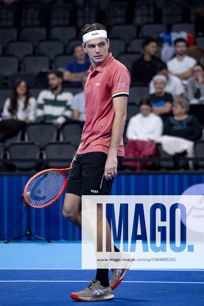 TENNIS : ATP, Tennis Herren 250 - Grand Prix Tennis AURA - Decines (France) 22 10 2026 Pierre-Hugues Herbert (FRA) vs Taylor Fritz (USA) during the tournament of the Auvergne Rhône-Alpes Grand Prix at the LDLC Arena in Décines on October 22, 2026. Photo Sandrine Thesillat PsNewZ