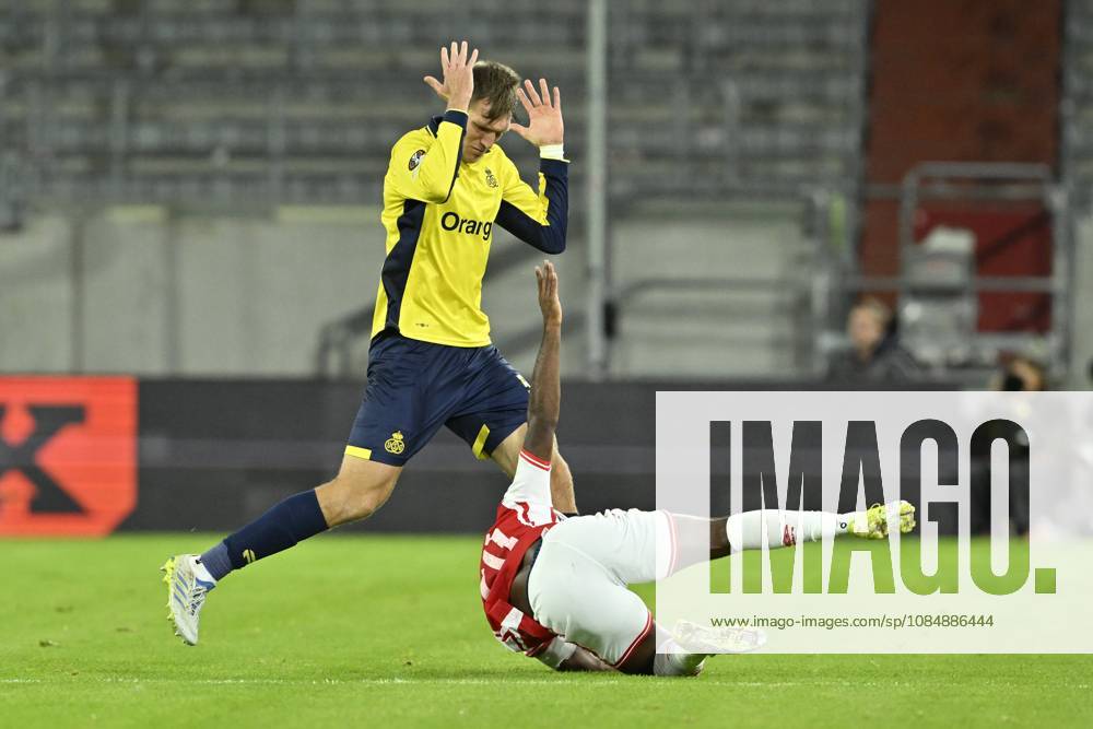 Royale Union Saint-Gilloise v Hapoel Beer-Sheva FC - UEFA Europa League DUSSELDORF, GERMANY - OCTOBER 22 : Havenaar Nikki defender of Royale Union Saint-Gilloise during the UEFA Europa League 2026 27 League Phase matchday 3 match between Royale Union Saint-Gilloise and Hapoel Beer-Sheva FC on October 22, 2026 in Dusseldorf, Germany, 22 10 2026 Dusseldorf Germany