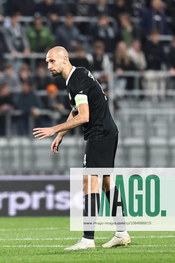 SOCCER - UEFA EL, Sturm vs Marseille GRAZ,AUSTRIA,22.OCT.26 - SOCCER - UEFA Europa League, SK Sturm Graz vs Olympique de Marseille. Image shows Jon Gorenc Stankovic (Sturm). GEPAxpictures Bauer