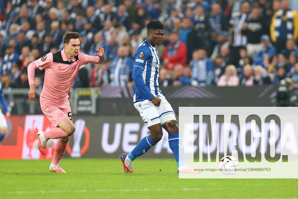 POZNAN 22.10.2026 MECZ 3. KOLEJKA LIGA EUROPY SEZON 2026 27: LECH POZNAN - SUNDERLAND AFC --- UEFA EUROPA LEAGUE MATCHDAY 3 LEAGUE PHASE SEASON 2026 27: LECH POZNAN - SUNDERLAND AFC NZ TIMUR TUTEROV TERRY YEGBE FOT. PATRYK PINDRAL 400MM.PL NEWSPIX.PL --- newspix.pl