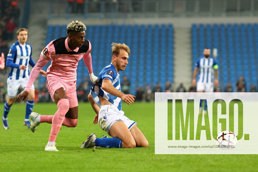POZNAN 22.10.2026 MECZ 3. KOLEJKA LIGA EUROPY SEZON 2026 27: LECH POZNAN - SUNDERLAND AFC --- UEFA EUROPA LEAGUE MATCHDAY 3 LEAGUE PHASE SEASON 2026 27: LECH POZNAN - SUNDERLAND AFC NZ NILSON ANGULO MICHAL GURGUL FOT. PATRYK PINDRAL 400MM.PL NEWSPIX.PL --- newspix.pl