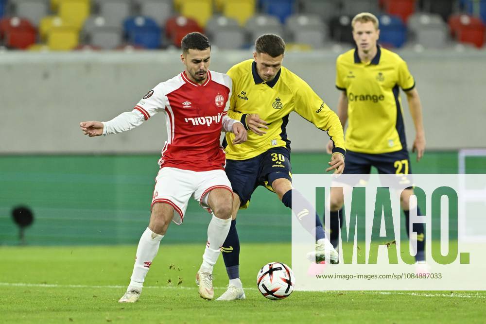 Royale Union Saint-Gilloise v Hapoel Beer-Sheva FC - UEFA Europa League DUSSELDORF, GERMANY - OCTOBER 22 : Florucz Raul Alexander forward of Royale Union Saint-Gilloise during the UEFA Europa League 2026 27 League Phase matchday 3 match between Royale Union Saint-Gilloise and Hapoel Beer-Sheva FC on October 22, 2026 in Dusseldorf, Germany, 22 10 2026 Dusseldorf Germany