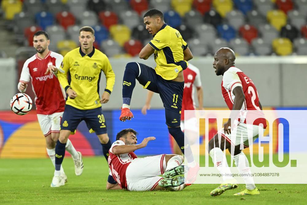 Royale Union Saint-Gilloise v Hapoel Beer-Sheva FC - UEFA Europa League DUSSELDORF, GERMANY - OCTOBER 22 : Smith Guilherme forward of Royale Union Saint-Gilloise during the UEFA Europa League 2026 27 League Phase matchday 3 match between Royale Union Saint-Gilloise and Hapoel Beer-Sheva FC on October 22, 2026 in Dusseldorf, Germany, 22 10 2026 Dusseldorf Germany