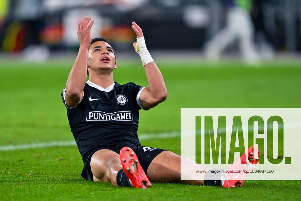 SOCCER - UEFA EL, Sturm vs Marseille GRAZ,AUSTRIA,22.OCT.26 - SOCCER - UEFA Europa League, SK Sturm Graz vs Olympique de Marseille. Image shows Jacob Hoedl (Sturm). GEPAxpictures Retkoceri