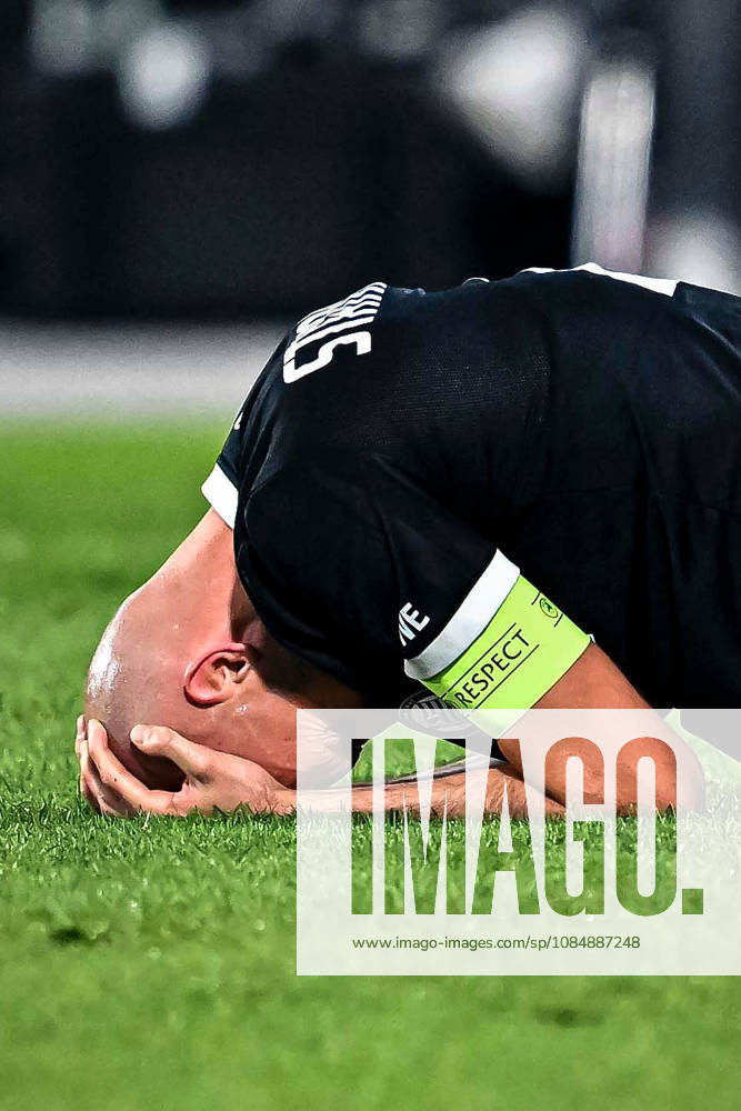 SOCCER - UEFA EL, Sturm vs Marseille GRAZ,AUSTRIA,22.OCT.26 - SOCCER - UEFA Europa League, SK Sturm Graz vs Olympique de Marseille. Image shows Jon Gorenc Stankovic (Sturm). GEPAxpictures Retkoceri
