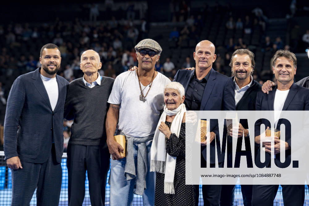 TENNIS : ATP, Tennis Herren 250 - Grand Prix Tennis AURA - Decines (France) 22 10 2026 Thirty-five years after their historic Davis Cup victory in Lyon in 1991, the French National Tennis Team players and their captain reunite today, October 22, 2026, at the Auvergne-Rhône-Alpes Tennis Grand Prix in Lyon. Photo Sandrine Thesillat PsNewZ