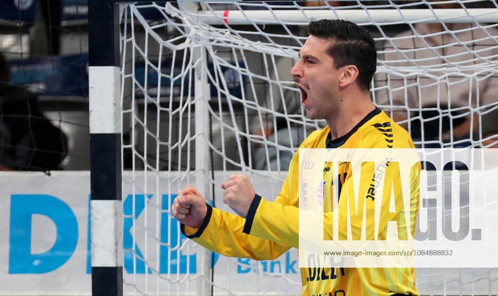 Deutschland, Stuttgart, Opel HBL, Bundesliga 2026 2027, TVB Stuttgart vs. SG BBM Bietigheim, Martin Tomovski (BBM)