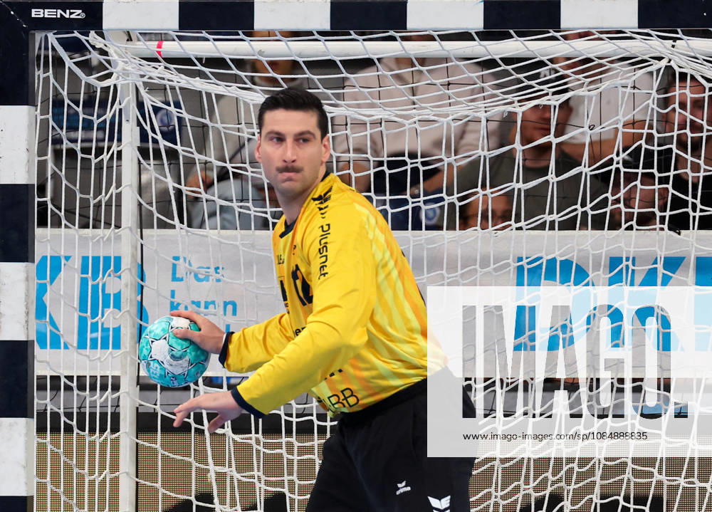 Deutschland, Stuttgart, Opel HBL, Bundesliga 2026 2027, TVB Stuttgart vs. SG BBM Bietigheim, Martin Tomovski (BBM)