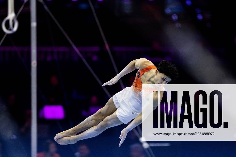 ROTTERDAM - Jermain Gruenberg (NED) during the All-Around final at the World Gymnastics Championships in Rotterdam Ahoy. IRIS VAN DEN BROEK ANP ANPxSportx IVx 573287021 originalFilename: 573287021
