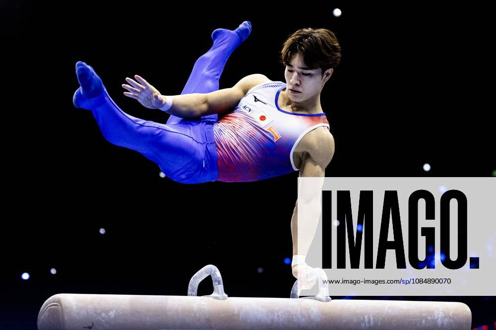 ROTTERDAM - Shinnosuke Oka (JPN) during the All-Around final at the World Gymnastics Championships in Rotterdam Ahoy. IRIS VAN DEN BROEK ANP ANPxSportx IVx 573289459 originalFilename: 573289459