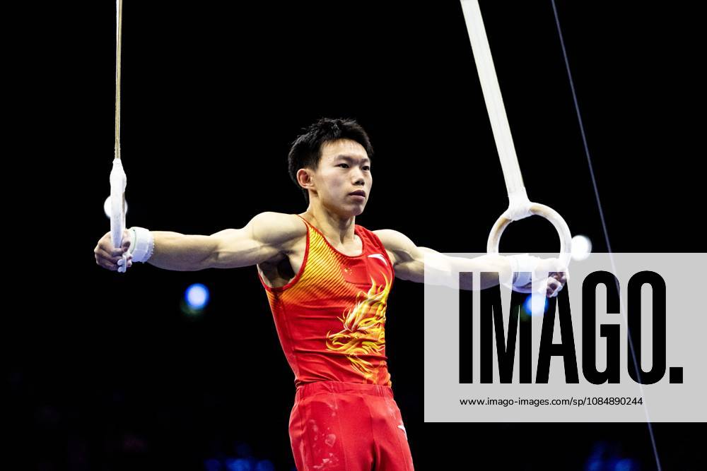 ROTTERDAM - Haonan Yang (CHN) during the All-Around final at the World Gymnastics Championships in Rotterdam Ahoy. IRIS VAN DEN BROEK ANP ANPxSportx IVx 573289891 originalFilename: 573289891
