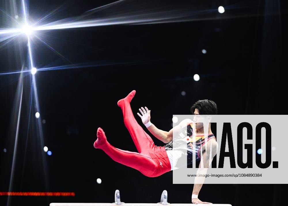 Netherlands Artistic Gymnastics World Championships 9270806 22.10.2026 Japan s Hashimoto Daiki competes on the pommel horse during the men s team final at the 2026 World Artistic Gymnastics Championships in Rotterdam, the Netherlands. Alexey Filippov Sputnik Rotterdam Netherlands