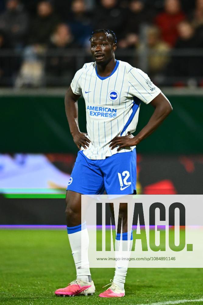 Football Conference League 2nd round match FK Jablonec vs Brighton in Jablonec nad Nisou, Czech Republic, October 22, 2026. Promise David of Brighton. (CTKxPhoto RadekxPetrasek) CTKPhotoP2026102208991 CTKPhotoP2026102208991