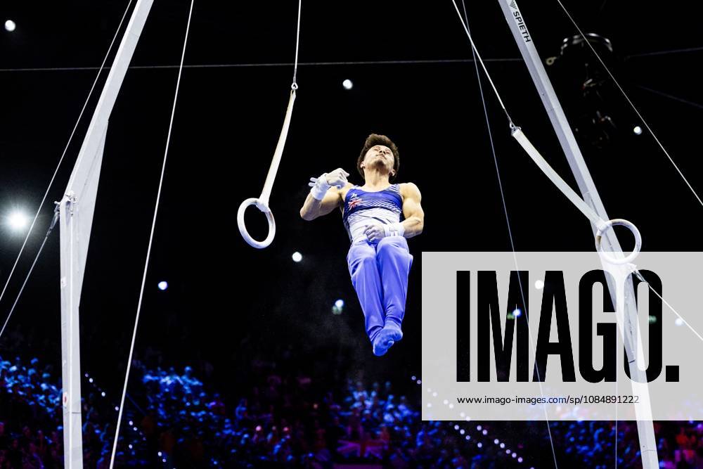 ROTTERDAM - Jake Jarman (GBR) during the All-Around final at the World Gymnastics Championships in Rotterdam Ahoy. IRIS VAN DEN BROEK ANP ANPxSportx IVx 573292068 originalFilename: 573292068