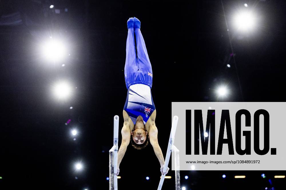 ROTTERDAM - Jake Jarman (GBR) during the All-Around final at the World Gymnastics Championships in Rotterdam Ahoy. IRIS VAN DEN BROEK ANP ANPxSportx IVx 573293269 originalFilename: 573293269