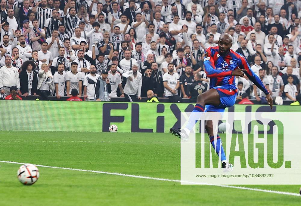 Jean-Philippe Mateta of Crystal Palace scores the opening goal Besiktas v Crystal Palace, UEFA Europa League, Football, Tupras Stadium, Istanbul, Turkey - 22 Oct 2026Istanbul Tupras Stadium Turkey