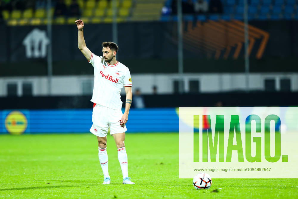 SOCCER - UEFA EL, Celje vs RBS CELJE,SLOVENIA,22.OCT.26 - SOCCER - UEFA Europa League, NK Celje vs Red Bull Salzburg. Image shows Dominik Schmid (Salzburg). GEPAxpictures Doak