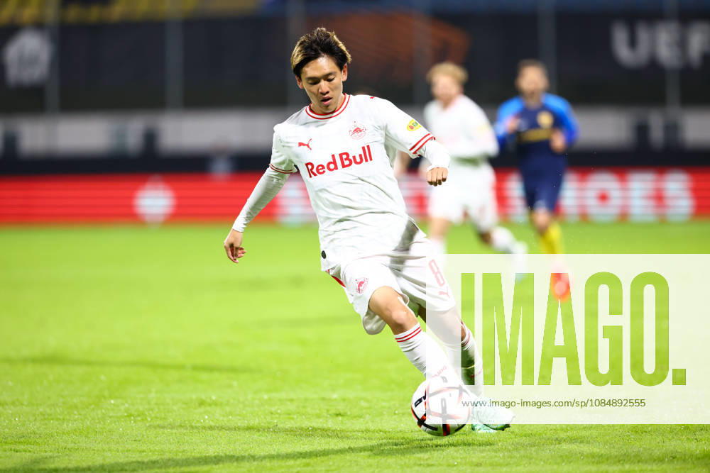 SOCCER - UEFA EL, Celje vs RBS CELJE,SLOVENIA,22.OCT.26 - SOCCER - UEFA Europa League, NK Celje vs Red Bull Salzburg. Image shows Sota Kitano (Salzburg). GEPAxpictures Doak