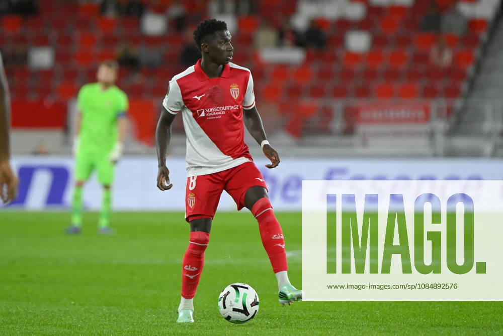 Lamine Camara (ASM) - UEFA Conference League match between AS Monaco and SC Freiburg on October 22, 2026 at the Louis II Stadium in Monaco.