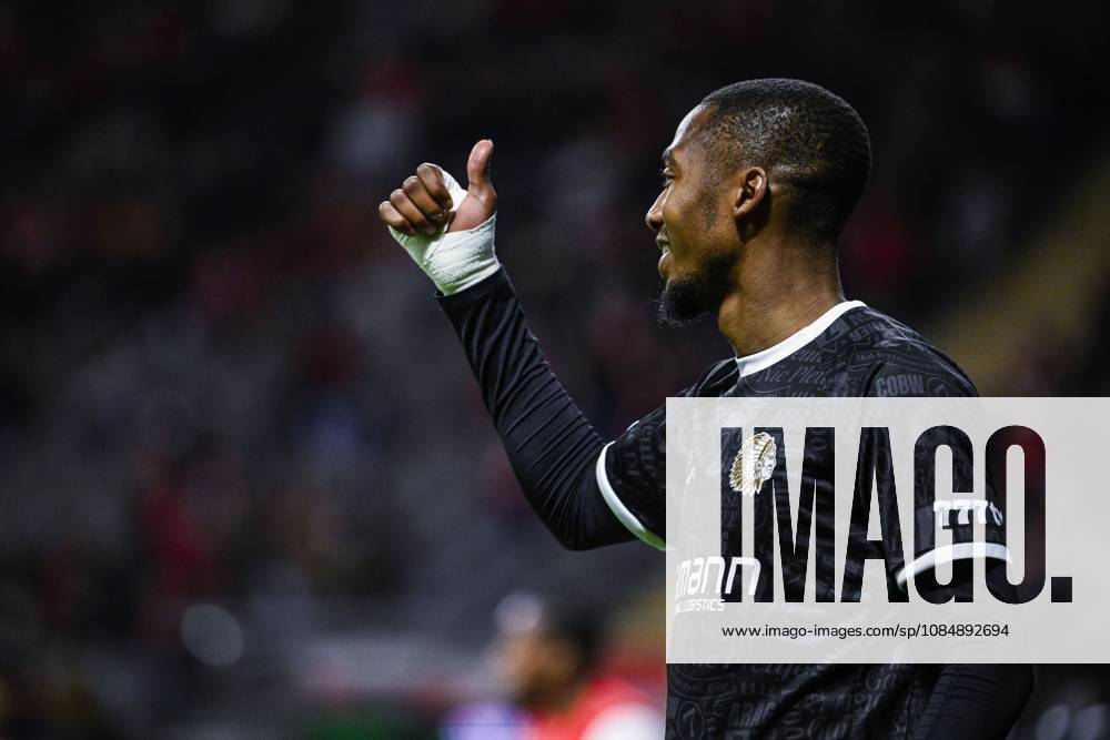 Michel-Ange Sumai Balikwisha of KAA Gent pictured during a soccer game between Portuguese SC Braga and Belgian soccer team KAA Gent, Thursday 22 October 2026 in Braga, Portugal, the second match in the UEFA Conference League league phase. TOM GOYVAERTS TomxGoyvaerts x190687405x