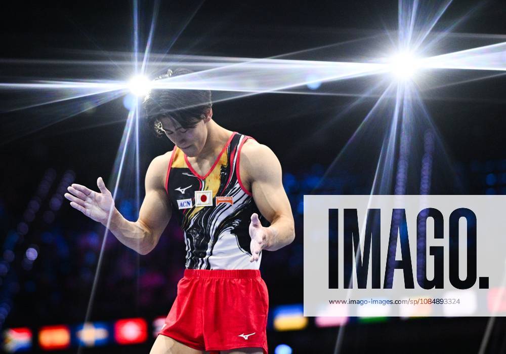 Netherlands Artistic Gymnastics World Championships 9270847 22.10.2026 Japan s Daiki Hashimoto reacts after competing on the vault during the men s team final at the 2026 World Artistic Gymnastics Championships in Rotterdam, the Netherlands. Alexey Filippov Sputnik Rotterdam Netherlands