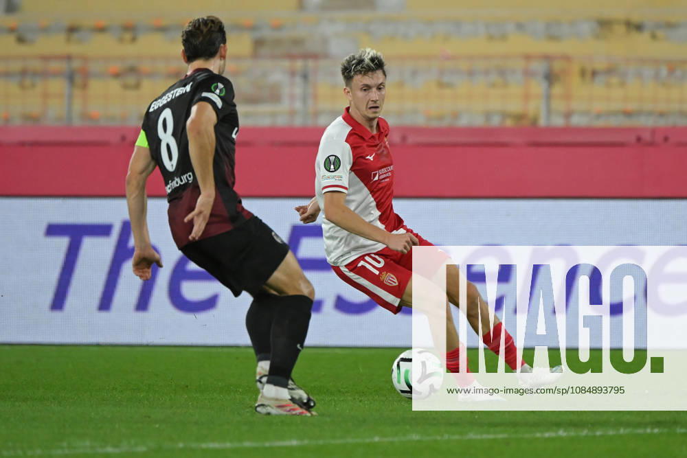 Aleksandr Golovin (ASM) - UEFA Conference League match between AS Monaco and SC Freiburg on October 22, 2026 at the Louis II Stadium in Monaco.