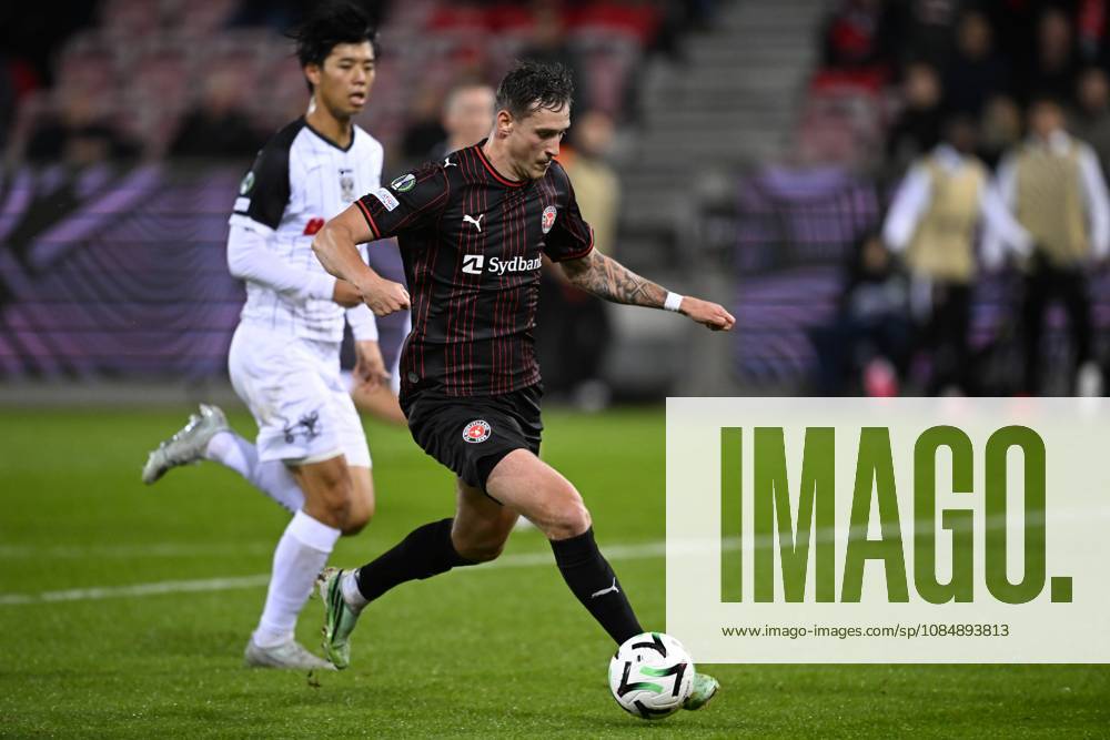 FC Midtjylland v Sint-Truidense VV - UEFA Conference League HERNING, DENMARK - OCTOBER 22 : Rajovic Mileta forward of Midtjylland during the UEFA Conference League 2026 27 League Phase matchday 2 match between FC Midtjylland and Sint-Truidense VV on October 22, 2026 in Herning, Denmark, 22 10 2026 Herning Denmark