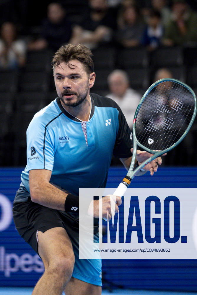TENNIS : ATP, Tennis Herren 250 - Grand Prix Tennis AURA - Decines (France) 22 10 2026 Flavio Cobolli (ITA) vs Stan Wawrinka (SUI) during the tournament of the Auvergne Rhône-Alpes Grand Prix at the LDLC Arena in Décines on October 22, 2026. Photo Sandrine Thesillat PsNewZ