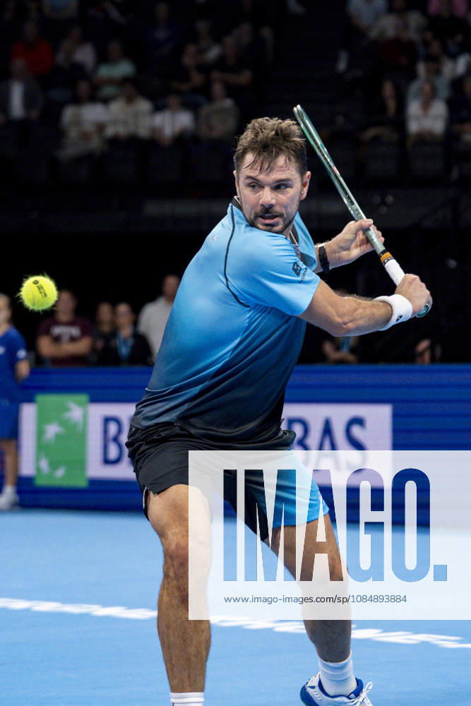 TENNIS : ATP, Tennis Herren 250 - Grand Prix Tennis AURA - Decines (France) 22 10 2026 Flavio Cobolli (ITA) vs Stan Wawrinka (SUI) during the tournament of the Auvergne Rhône-Alpes Grand Prix at the LDLC Arena in Décines on October 22, 2026. Photo Sandrine Thesillat PsNewZ