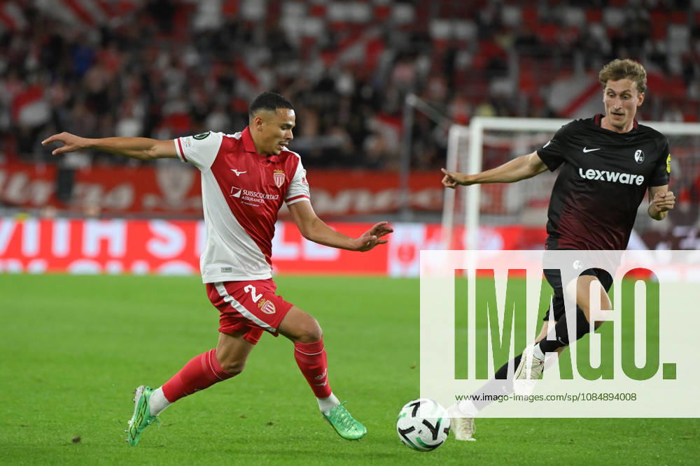 Vanderson (ASM) - UEFA Conference League match between AS Monaco and SC Freiburg on October 22, 2026 at the Louis II Stadium in Monaco.