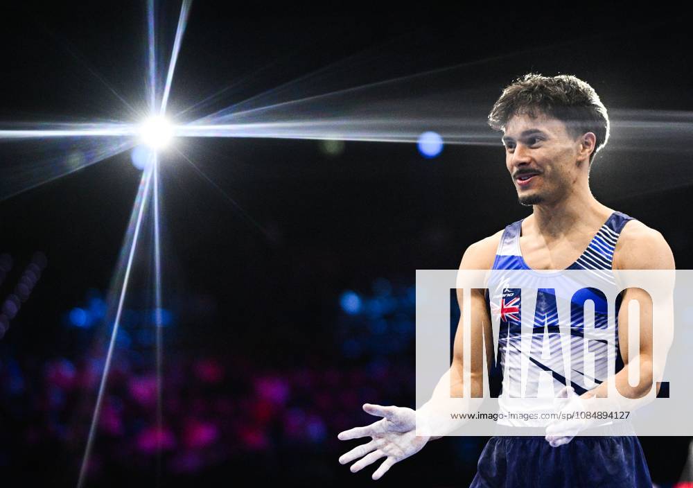 Netherlands Artistic Gymnastics World Championships 9270866 22.10.2026 Britain s Jake Jarman reacts after competing on the vault during the men s team final at the 2026 World Artistic Gymnastics Championships in Rotterdam, the Netherlands. Alexey Filippov Sputnik Rotterdam Netherlands
