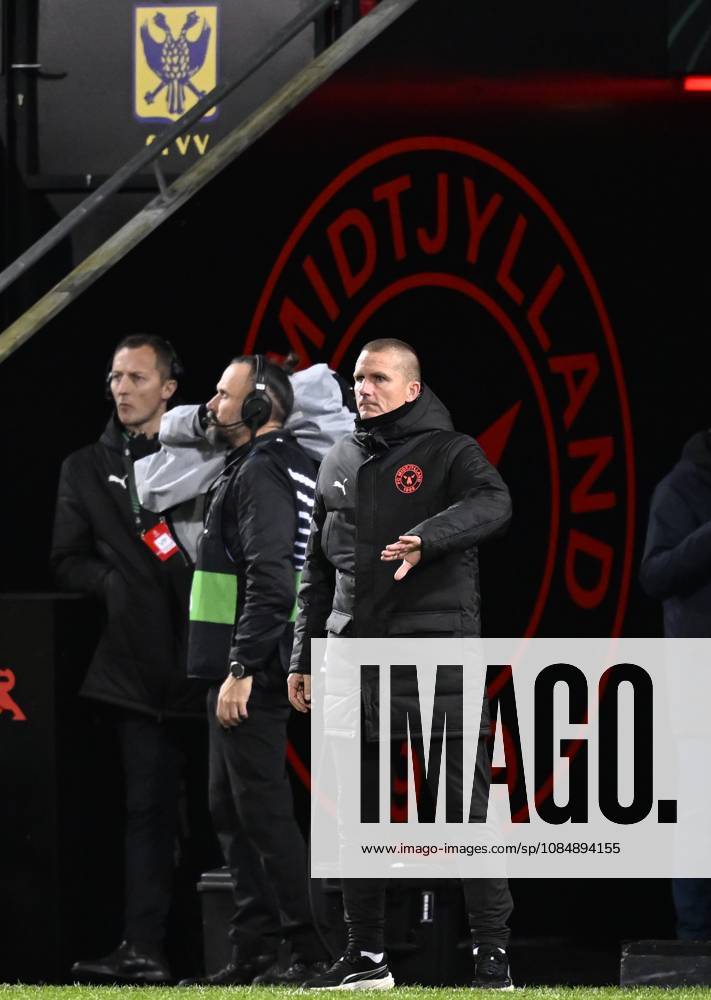 FC Midtjylland v Sint-Truidense VV - UEFA Conference League HERNING, DENMARK - OCTOBER 22 : Tullberg Mike head coach of Midtjylland during the UEFA Conference League 2026 27 League Phase matchday 2 match between FC Midtjylland and Sint-Truidense VV on October 22, 2026 in Herning, Denmark, 22 10 2026 Herning Denmark