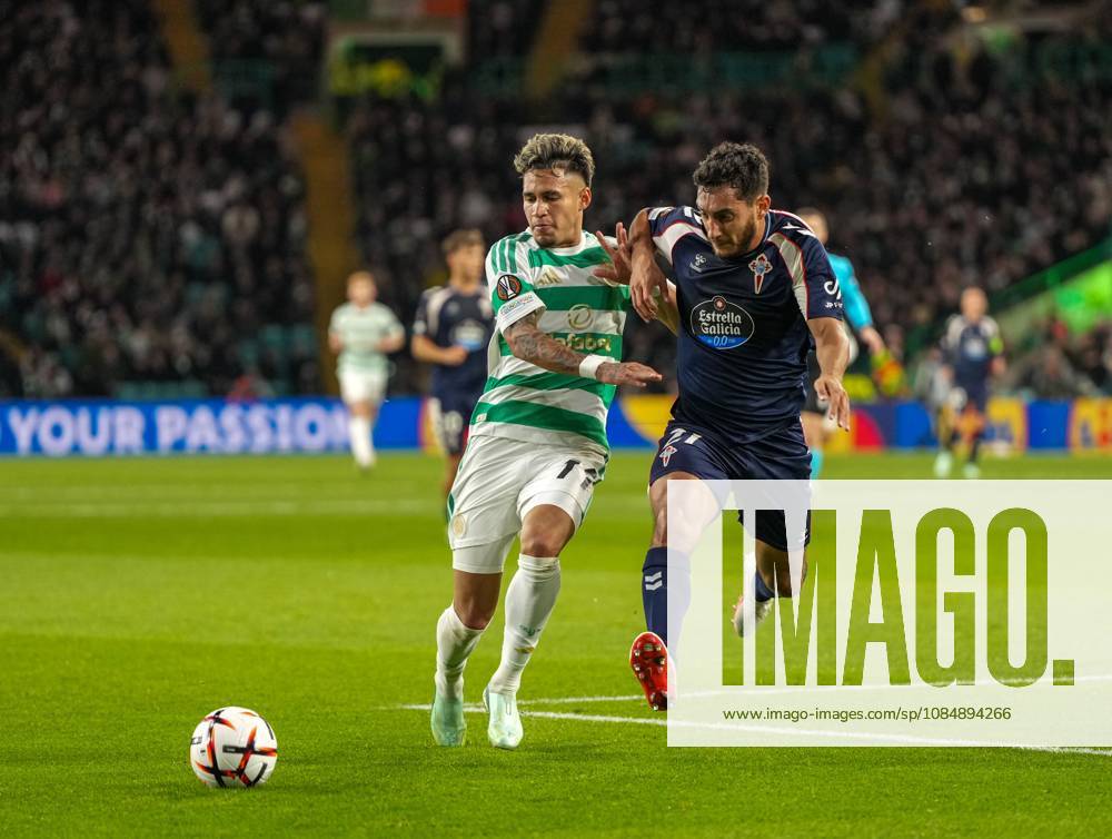 Camilo Duran of Celtic & Sebastian Caceres of Celta Vigo Celtic v Celta Vigo, UEFA Europa League, Football, Celtic Park, Glasgow, Scotland, UK - 22 Oct 2026Glasgow Celtic Park Scotland United Kingdom