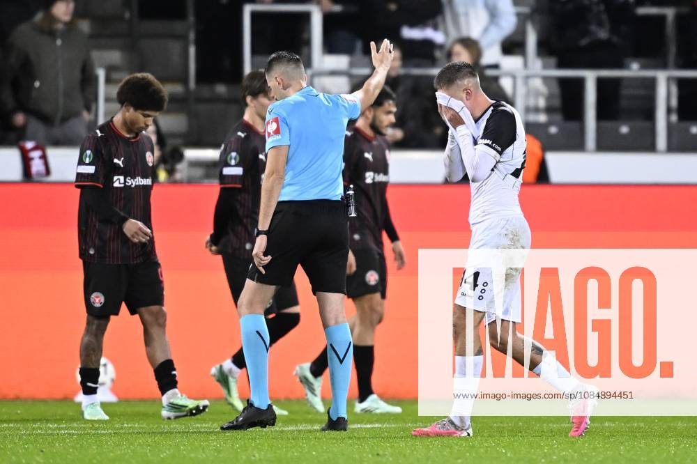 FC Midtjylland v Sint-Truidense VV - UEFA Conference League HERNING, DENMARK - OCTOBER 22 : Merlen Ryan midfielder of Sint-Truidense VV during the UEFA Conference League 2026 27 League Phase matchday 2 match between FC Midtjylland and Sint-Truidense VV on October 22, 2026 in Herning, Denmark, 22 10 2026 Herning Denmark