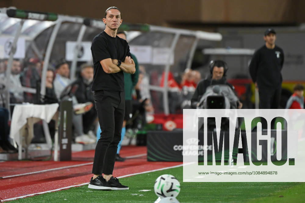 Filipe Luís (coach AS Monaco) - UEFA Conference League match between AS Monaco and SC Freiburg on October 22, 2026 at the Louis II Stadium in Monaco.