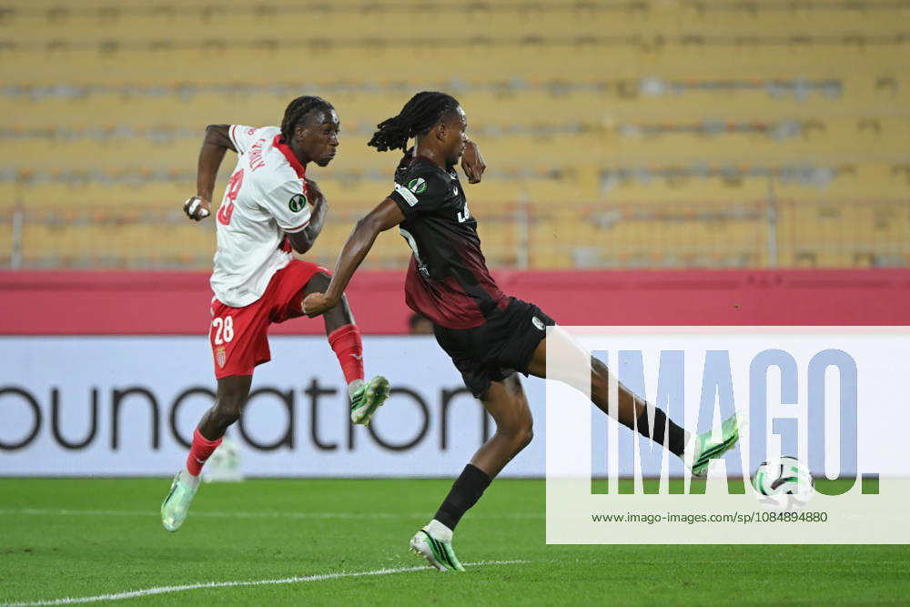 UEFA Conference League match between AS Monaco and SC Freiburg on October 22, 2026 at the Louis II Stadium in Monaco.