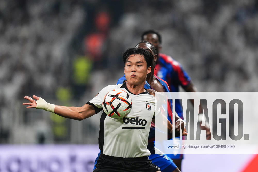 Besiktas v Crystal Palace - UEFA Europa League ISTANBUL, TURKIYE - OCTOBER 22: Hyeon-gyu Oh of Besiktas in action during the UEFA Europa League match between Besiktas and Crystal Palace at Tupras Stadium in Istanbul, Turkiye on October 22, 2026. Hakan Akgun Anadolu Istanbul Turkey. Editorial use only. Please get in touch for any other usage.