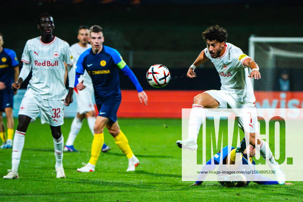 During the UEFA Europa League match between Celje (Slovenia) and Salzburg (Austria) at Stadion Celje, Celje on October 22, 2026 in Celje, Slovenia. (Photo by Andraz Corel Sports Press Photo).